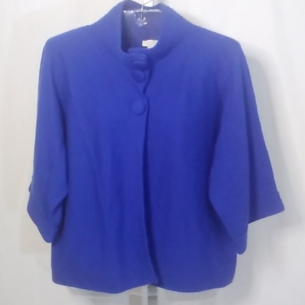 Chico's wool cardigan sweater jacket